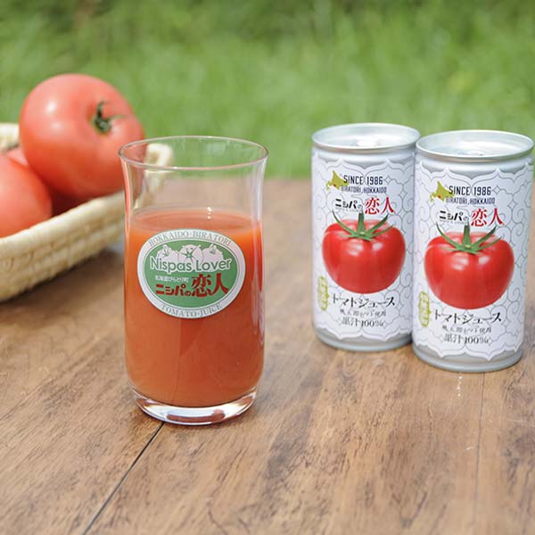 JAびらとり ニシパの恋人トマトジュース(有塩・ストレートタイプ)190g缶×30本(L8212)【Aセレクション5月】【サクワ】【直送】 商品画像1