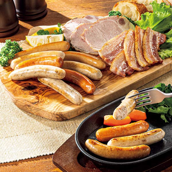 赤城屋 ハム・ソーセージ詰合せ【夏の贈りもの・お中元】　商品画像1