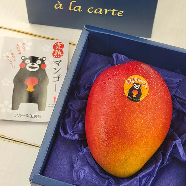 熊本県産 マンゴー 3L〜2L 2玉 化粧箱入【お届け期間：5月8日〜5月31日】【Ａセレクション5月】　商品画像1