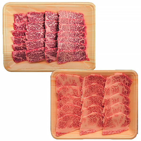 岐阜県産 飛騨牛もも・ばら焼肉用セット 計600g【GW】　商品画像1