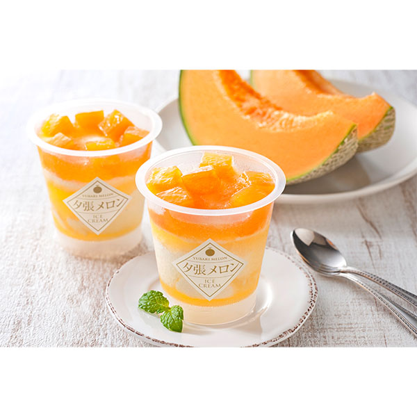 北海道 夕張メロンのアイス 72ml×6[AH-YY]【GW】　商品画像1