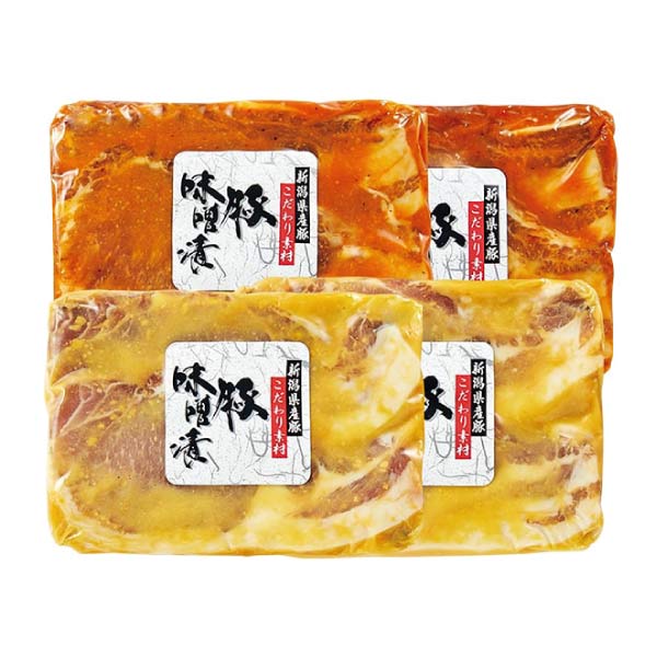 新潟県産豚肉ロース味噌漬けセット【夏の贈りもの・お中元】　商品画像1