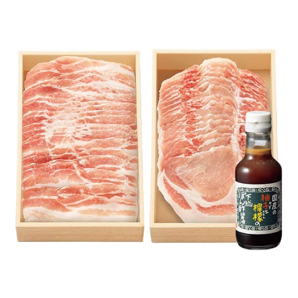 いも豚しゃぶしゃぶセット(ロース・ばら)【夏の贈りもの・お中元】　商品画像1