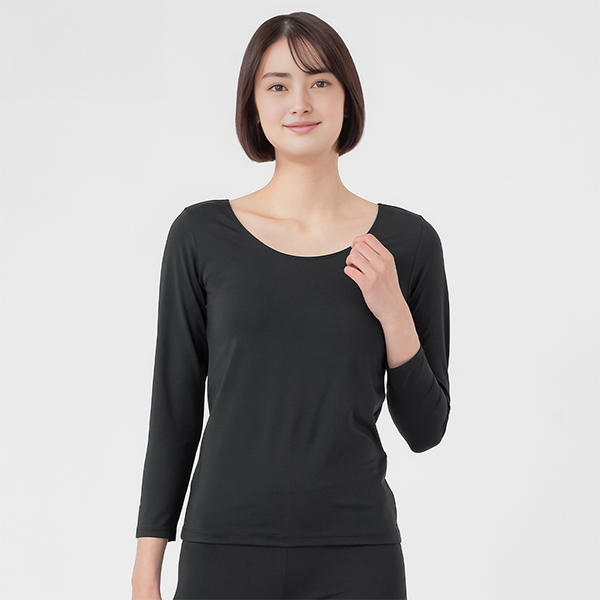 トップバリュ EXセリアント ウェア インナー上下セット(サイズL/8分袖・10分丈ボトム)【限定10点】【母の日・ソーシャル対応可】　商品画像1