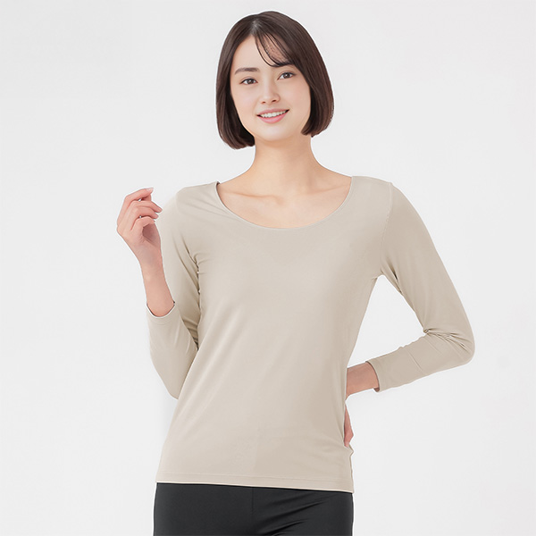 トップバリュ EXセリアント ウェア インナー上下セット(サイズL/8分袖・10分丈ボトム)【限定10点】【母の日・ソーシャル対応可】　商品画像1