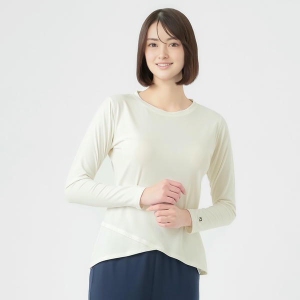 リカバリーサポートウェア ルームウェア レーヨンニット 無地 上下セット(サイズL)【限定10点】【母の日・ソーシャル対応可】　商品画像1