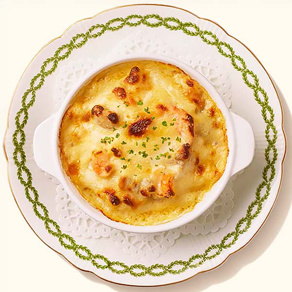 ロイヤルホスト 海老とチキンのマカロニグラタン 200g【＠FROZEN】　商品画像1