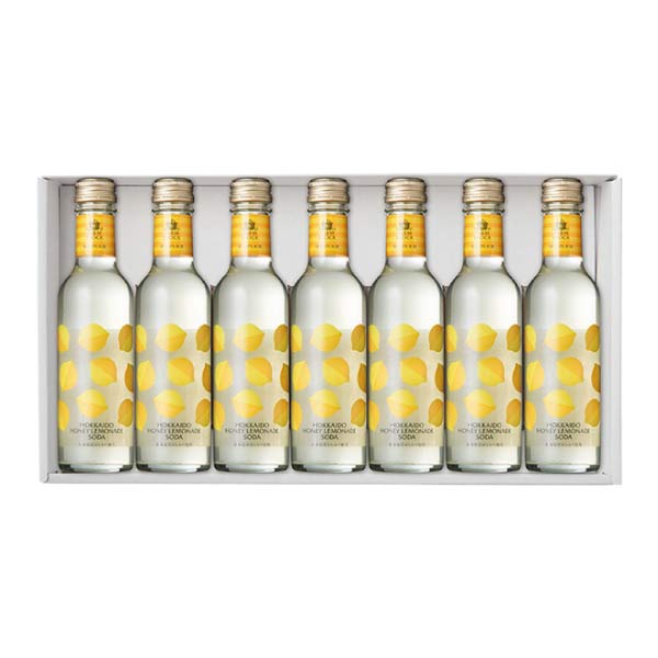 ノースファームストック 北海道ハニーレモネードソーダ7本セット【夏の贈りもの・お中元】[HLN-07]　商品画像1
