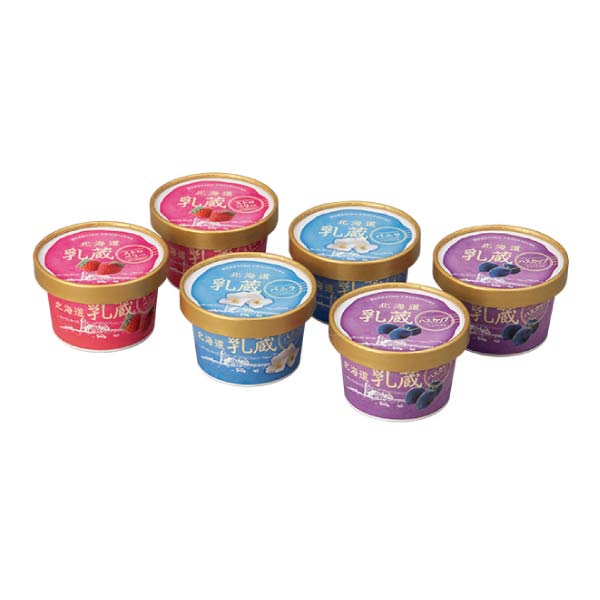 乳蔵 北海道ミルクのアイスクリーム6個【夏の贈りもの・お中元】[110212]　商品画像1