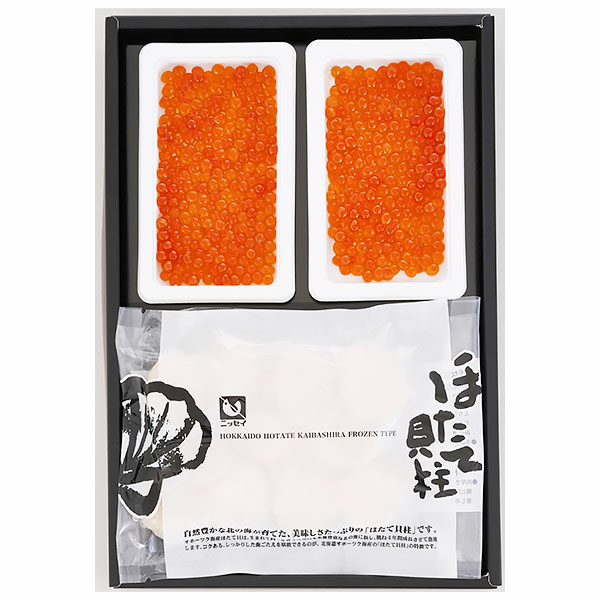 NSニッセイ 北海道産いくら醤油漬とほたて貝柱【北海道フェア】　商品画像1