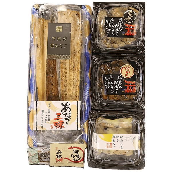 廣島浜丸 焼あなご・焼かき三昧詰合せ【お届け期間:6月11日〜8月25日】【旬鮮便】【NN】　商品画像1