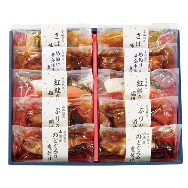 鳥取 ダイマツ 氷温熟成 煮魚、焼魚ギフトセット10切(華-hana-)【お届け期間:6月11日〜8月25日】【旬鮮便】【NN】　商品画像1