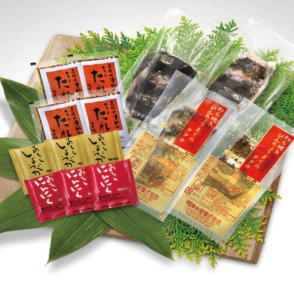 高知 明神水産 藁焼き鰹・びんちょうまぐろたたきセット【お届け期間:6月11日〜8月25日】【旬鮮便】【NN】　商品画像1