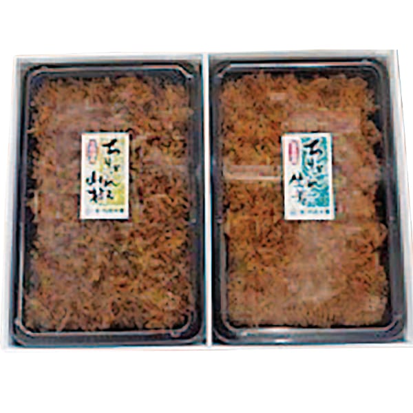 兵庫 有限会社 内田水産 海の幸セット(ちりめん山椒/ちりめん生姜)300g×2【お届け期間:6月11日〜8月25日】【旬鮮便】【NN】　商品画像1