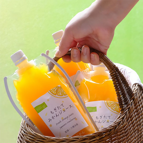 愛媛県八幡浜産みかん100%ストレートジュース 500ml×3本【おいしいお取り寄せ】　商品画像1