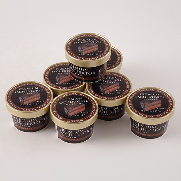 十勝ドルチェ ザッハトルテアイス  90ml×7【北海道フェア】　商品画像1