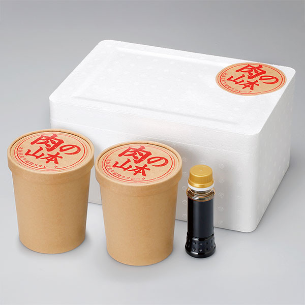 肉の山本 北海道産牛霜降りフレーク200g×2、専用醤油付【北海道フェア】　商品画像1
