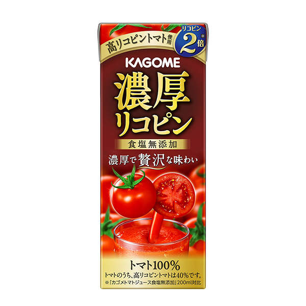 カゴメ 濃厚リコピン ケース 195ml×24本【超！ナツ夏祭り】　商品画像1