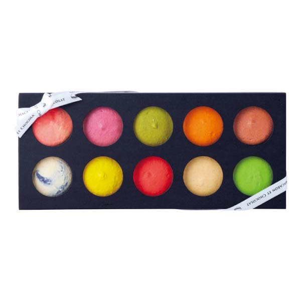 MACARON ET CHOCOLAT MACARON ET CHOCOLAT マカロン 10個BOX【冬の贈りもの・お歳暮】　商品画像1