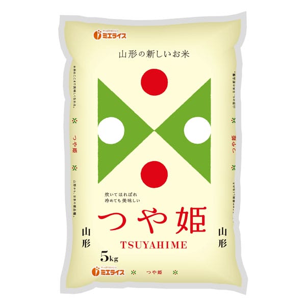 【令和7年産】【精米】ミエライス 山形県産つや姫10kg(5kg×2)【CB】　商品画像1