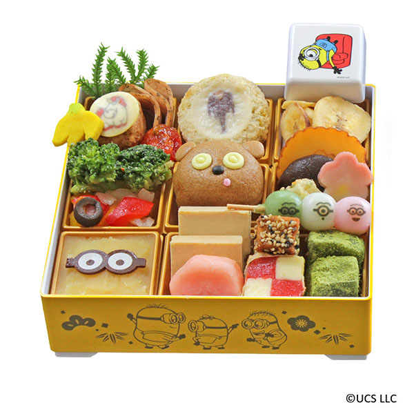 おせち一段重「ミニオン」【2人前・22品目】【イオンのおせち】　商品画像1