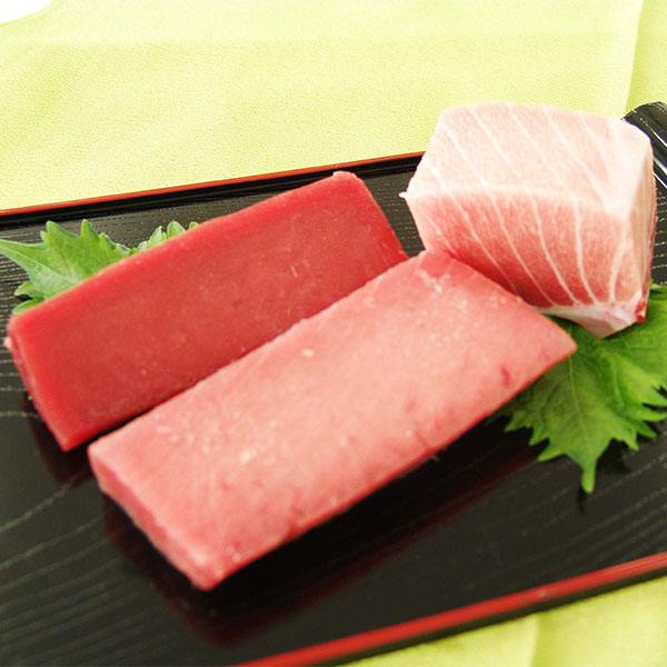 焼津石原水産 天然南まぐろ 赤身中トロ(不定形柵) 300g【敬老の日】 商品画像1
