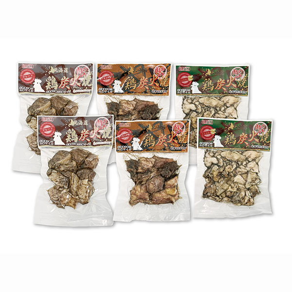 肉の山本 北海道産鶏炭火焼3種6個セット【敬老の日】　商品画像1