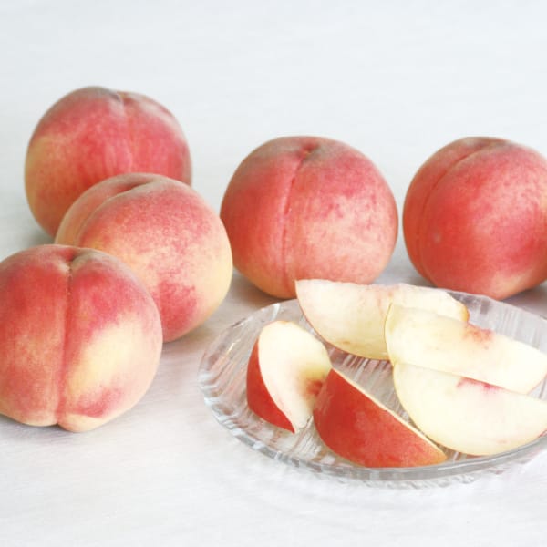 福島県産 光センサ-選果「白桃」秀品・1.2kg 【お届け期間:7/20(月)〜8/15(土)】【MK】　商品画像1