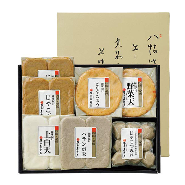 谷本蒲鉾店 レンジでじゃこ天詰合せ【NN】　商品画像1