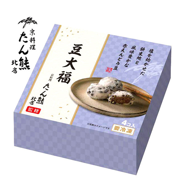 たん熊北店 豆大福 4個入【＠FROZEN】　商品画像1