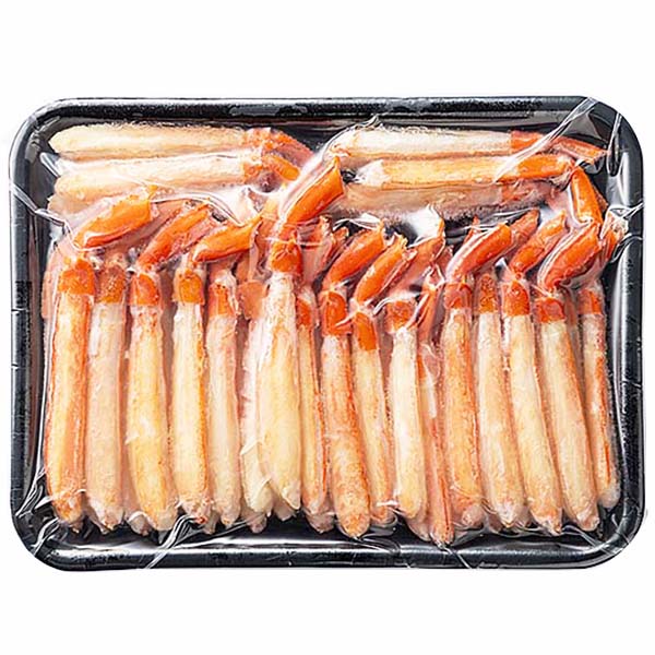北海道産 生大ズワイガニ脚ポーション 500g×1p【お届け期間：12月26日〜12月30日】【年末年始ごちそう特集】　商品画像1