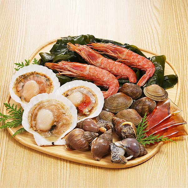 北海道郷土鍋 「貝だし」海鮮鍋【お届け期間：12月26日〜12月30日】【年末年始ごちそう特集】　商品画像1