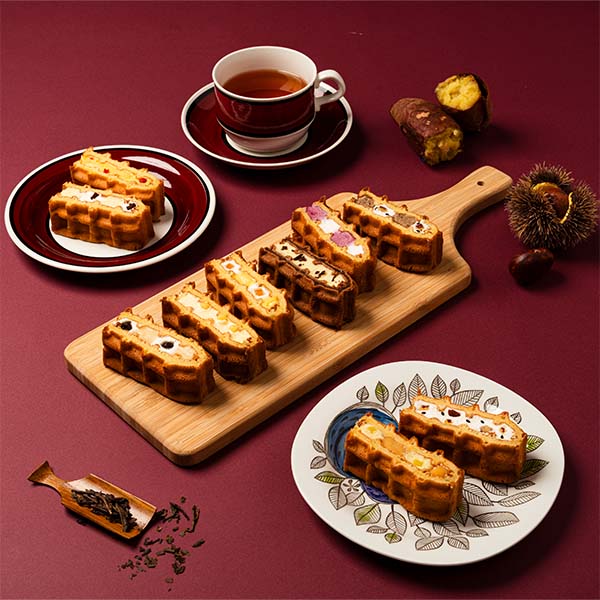 【10月限定】季節のワッフルケーキ10個セット【ハロウィン特集】　商品画像1
