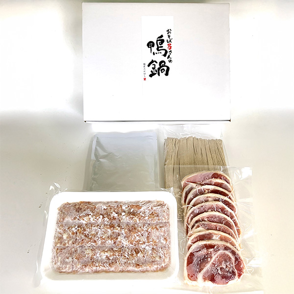 島根 出雲たかはし お蕎麦屋さんの鴨蕎麦セット2食【冬の贈りもの・お歳暮】【NN】　商品画像1