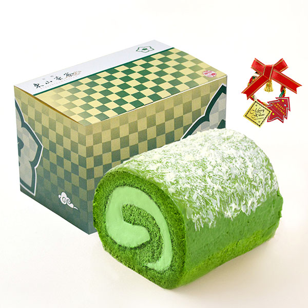 京都・東山茶寮 雪の生チョコロールケーキ 1個【限定500点】【イオンのクリスマス】 商品画像1