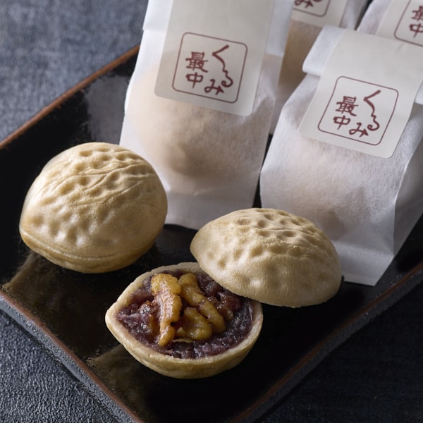 中津菓子かねい くるみ最中6個入【おいしいお取り寄せ】　商品画像1