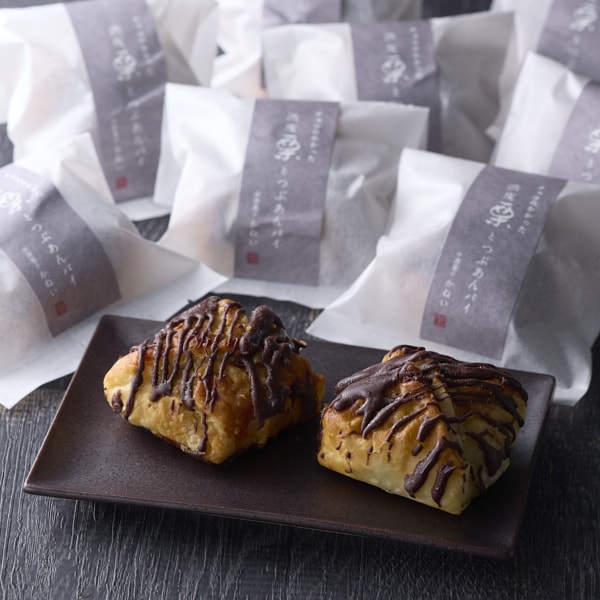 中津菓子かねい 渋皮栗と粒あんのパイ10個入【おいしいお取り寄せ】　商品画像1