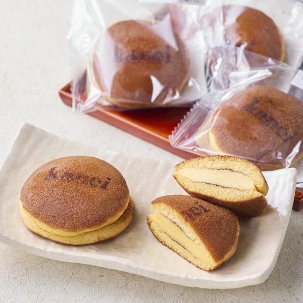 中津菓子かねい ふんわりカスタードどら5個入り【おいしいお取り寄せ】　商品画像1