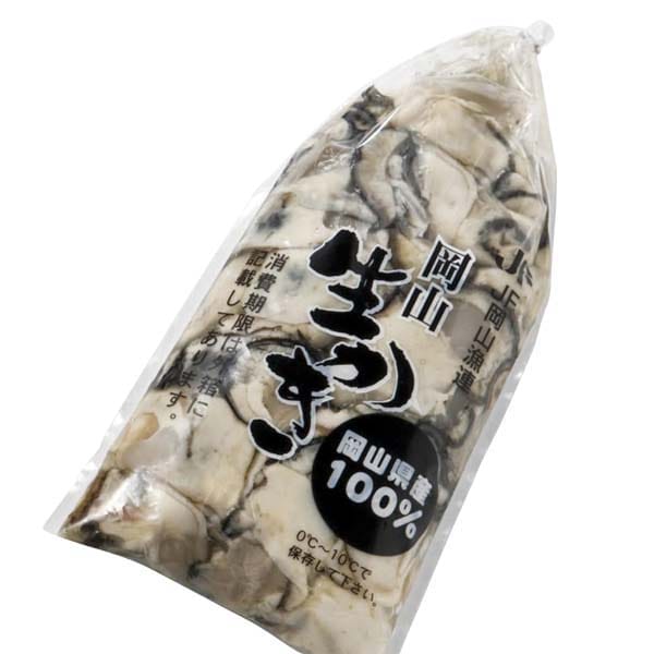 岡山県日生産 生かきむき身(加熱用) 生かきむき身200g(加熱用)×2、添付たれ(ポン酢15g・もみじおろし3g)×2【お届け期間:12月1日〜12月27日】【旬鮮便】【NN】 商品画像1