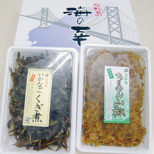 兵庫 浜口商店 いかなごくぎ煮、ちりめん山椒詰合せ いかなごくぎ煮200g、ちりめん山椒200g【お届け期間:11月11日〜1月10日】【旬鮮便】【NN】　商品画像1