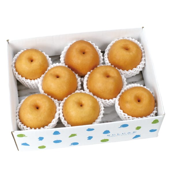 福島県・山形県産 大玉晩生の梨 6〜10個【お届け期間:11月15日〜12月10日】【MK】　商品画像1