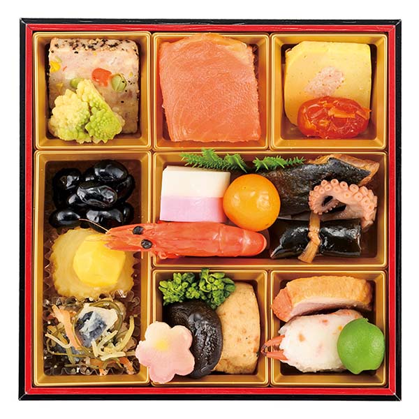〈12月29日・30日お届け〉祇おん江口監修 和洋おせち 祝春 【1人前×二段・24品目】【ブラックフライデー】　商品画像1