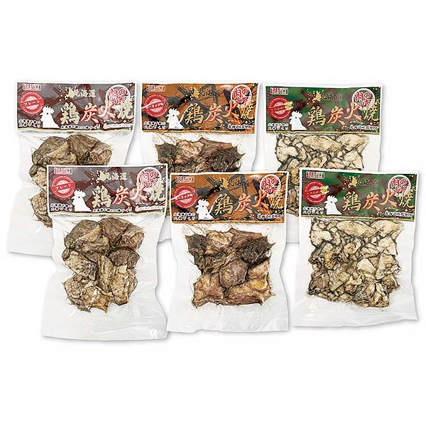 肉の山本 北海道産鶏炭火焼3種6個セット【Ａセレクション11月】　商品画像1