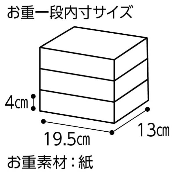 たん熊北店 和暖お煮しめおせち三段重【3人前・35品目】【イオンのおせち】　商品画像10