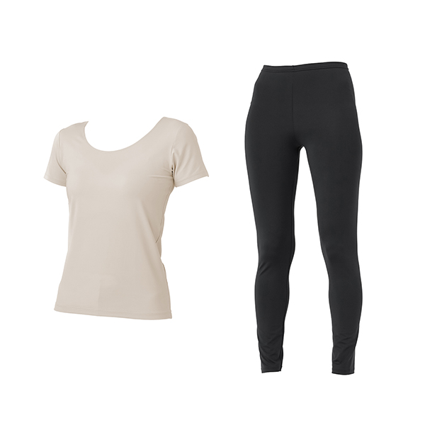 トップバリュ EXセリアント ウェア インナー上下セット(サイズL/半袖・10分丈ボトム)【限定20点】【母の日・ソーシャル対応可】　商品画像10