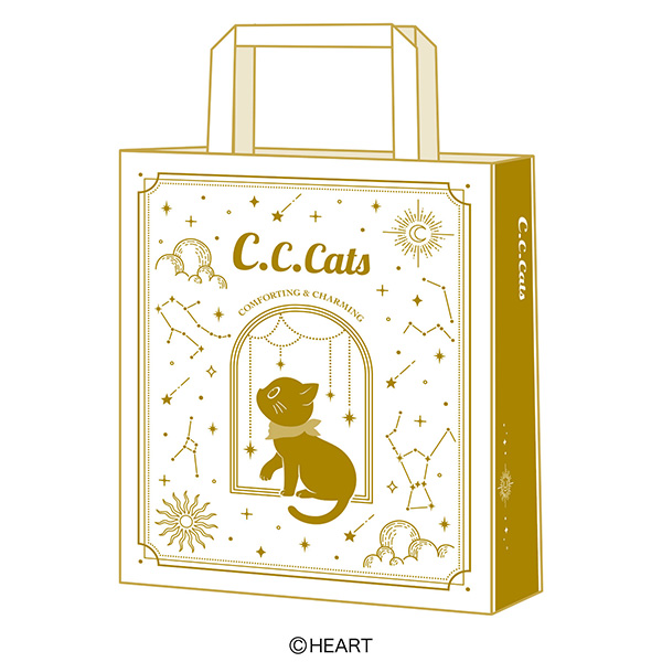 ハート C.C.キャッツチョコギフト缶 チョコレート菓子6個入り【お届け期間：1月15日〜2月21日】【バレンタイン】　商品画像3