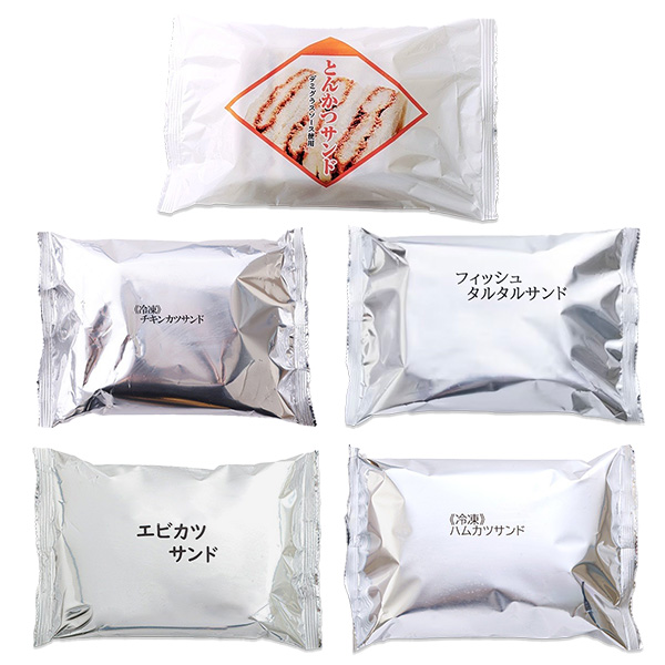 奈良コープ産業 サンドウィッチ5種セット(とんかつデミグラスソース、チキンカツサンド、エビカツサンド、フィッシュタルタルサンド、厚切りポークハムカツサンド)(L8130)【サクワ】　商品画像10