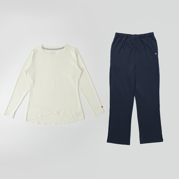 リカバリーサポートウェア ルームウェア レーヨンニット 無地 上下セット(サイズM)【限定10点】【母の日・ソーシャル対応可】　商品画像11