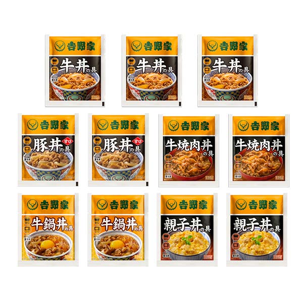 吉野家 丼の具バラエティ11食セット(L8397)【ブラックフライデー】【サクワ】　商品画像11