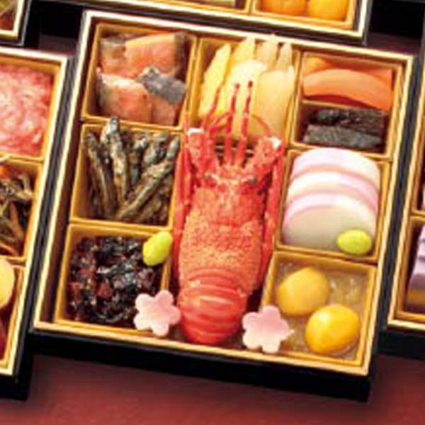 京都料亭 うお寿 和風・洋風・中華 6段重おせち料理 招福【6人前・80品目】【イオンのおせち】【近畿・中四国地区お届け限定】　商品画像2